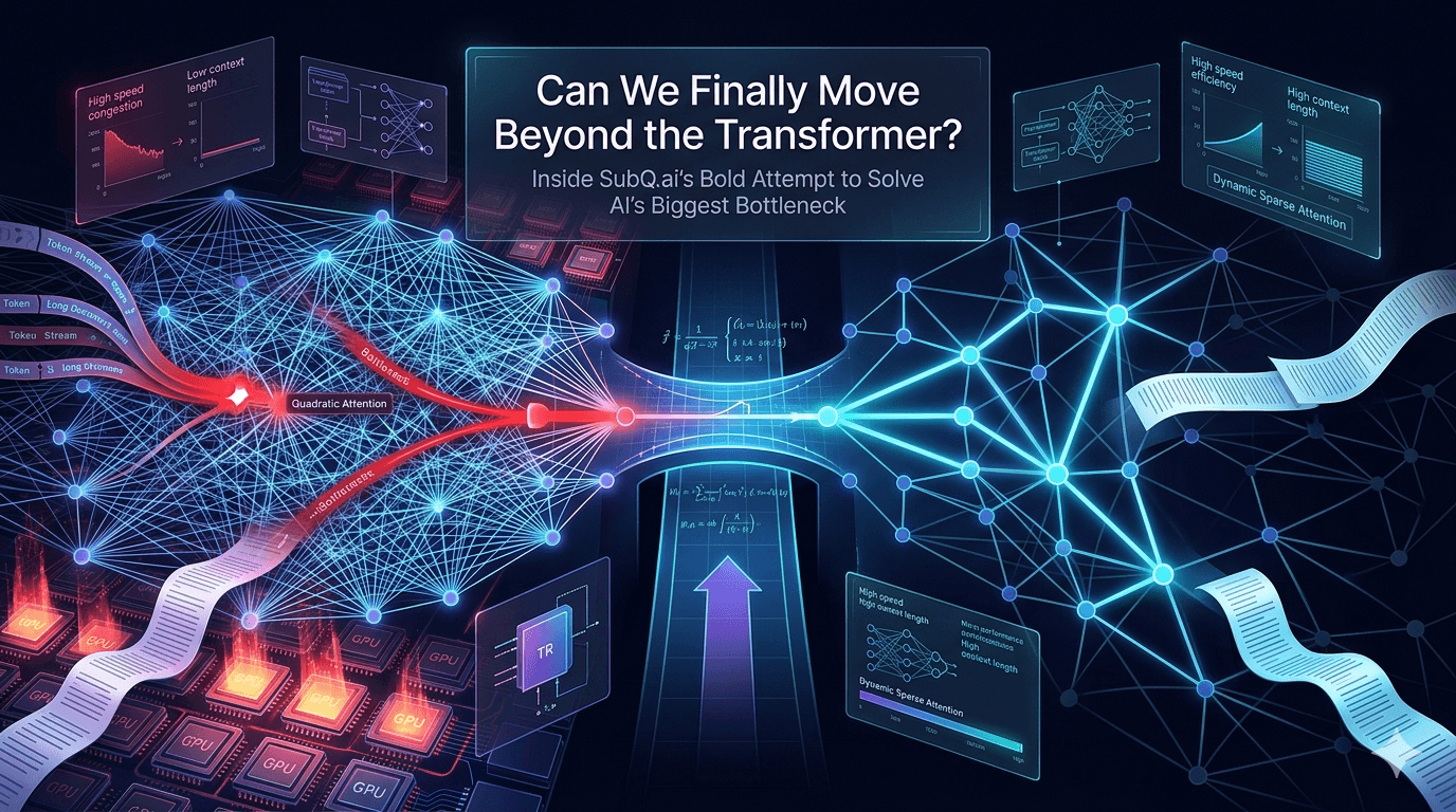 SubQ.ai Wants to Kill the Transformer. And For Once, The Internet Might Not Be Laughing.