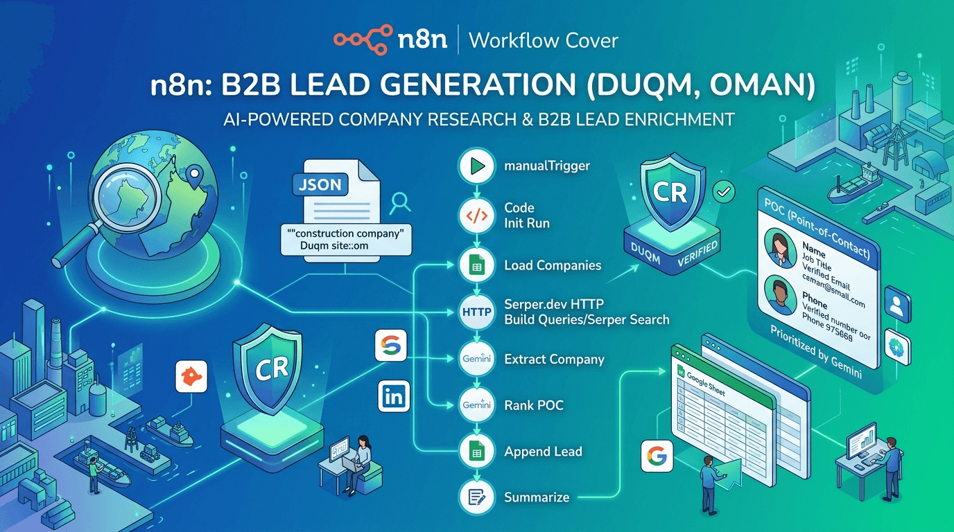 Zoomlion Duqm Lead Generation