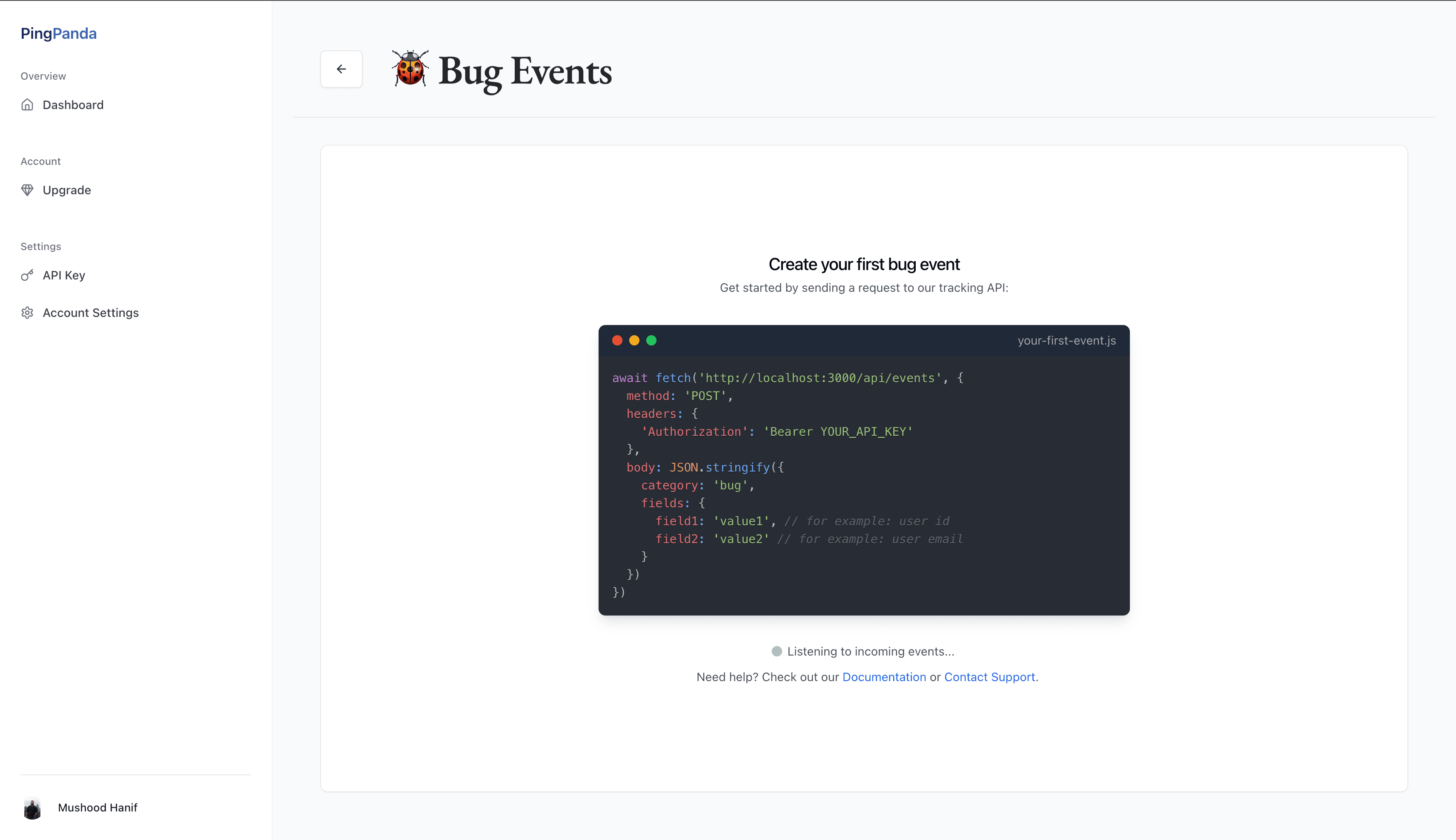 Ping Panda screenshot
