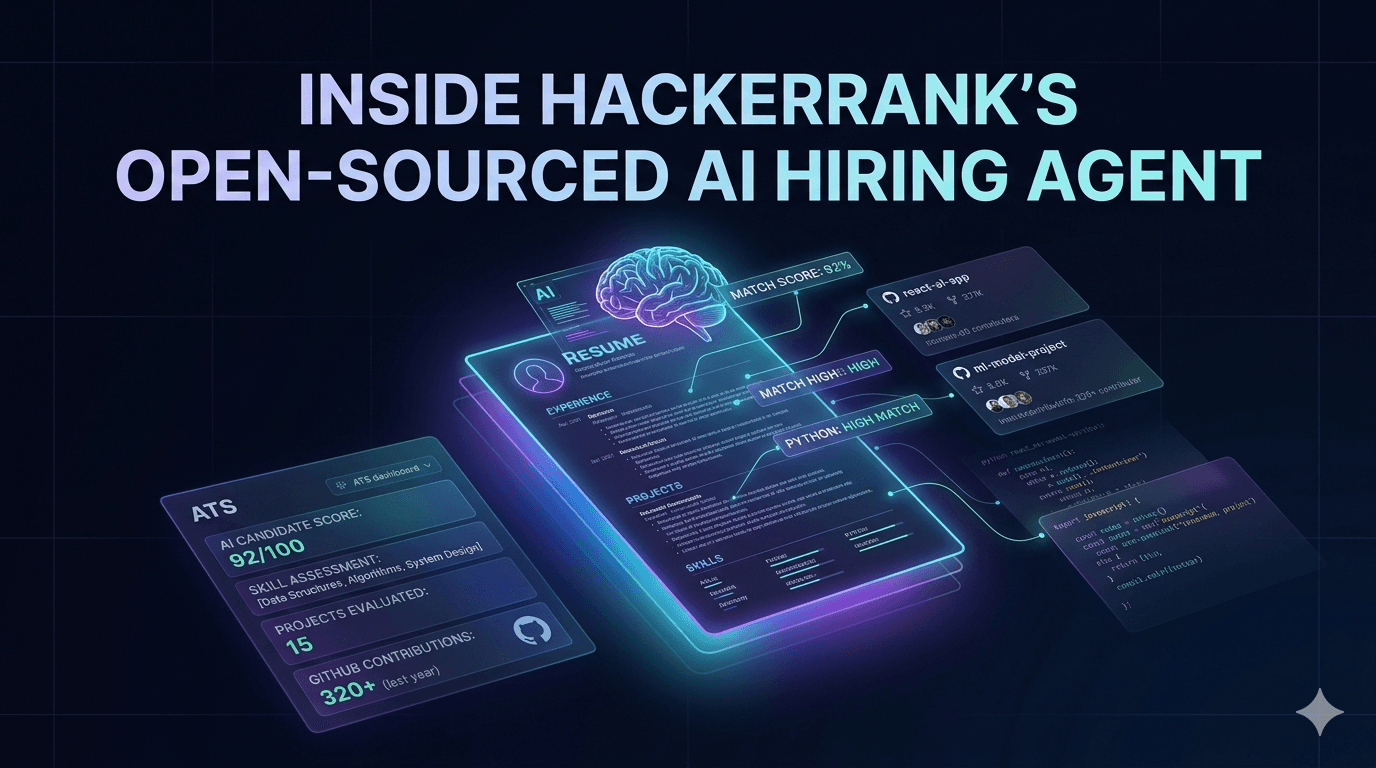 HackerRank Just Open-Sourced Their AI Hiring Agent — Here's What It Actually Evaluates
